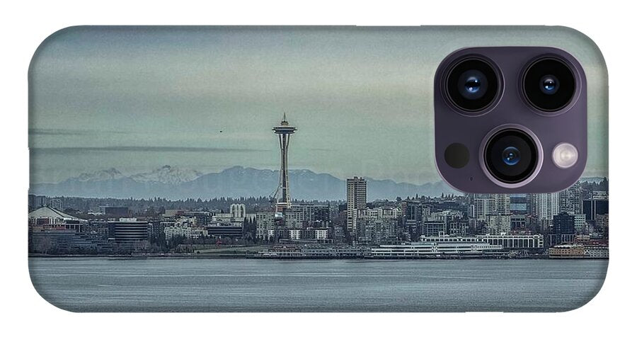 Seattle sky line  - Phone Case
