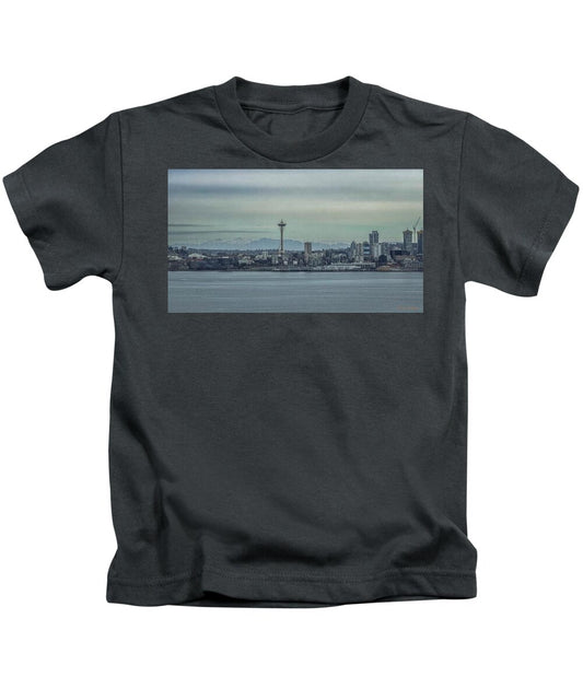 Seattle sky line  - Kids T-Shirt