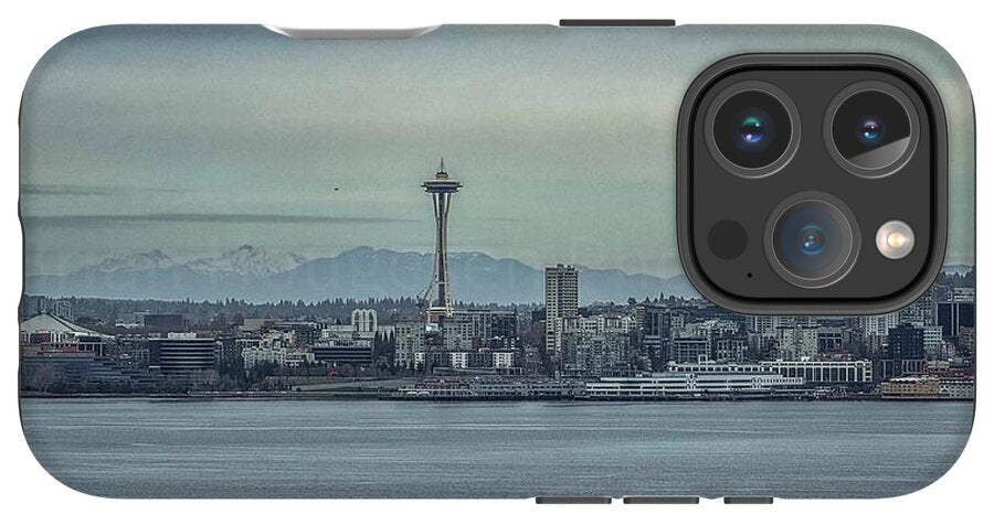 Seattle sky line  - Phone Case