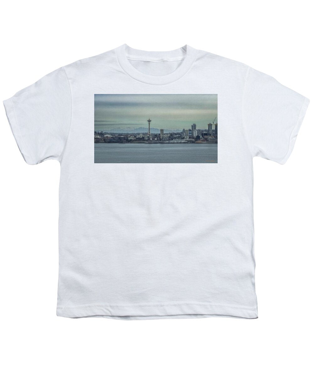 Seattle sky line  - Youth T-Shirt