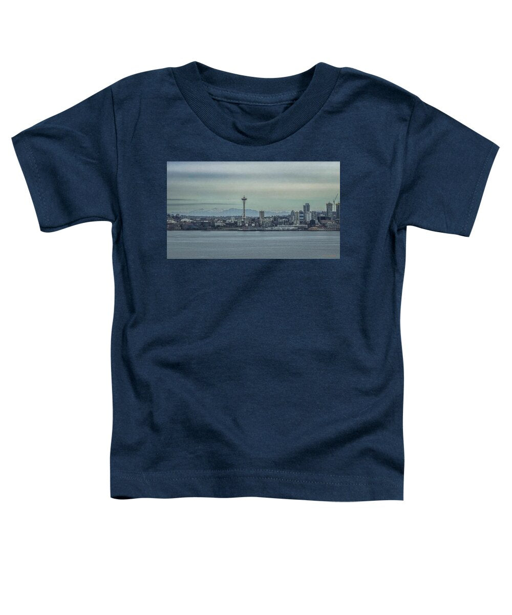 Seattle sky line  - Toddler T-Shirt
