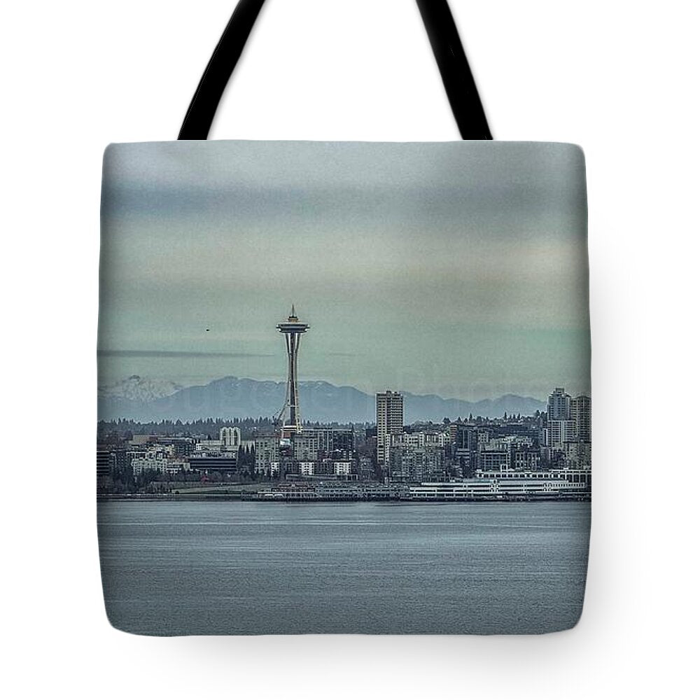 Seattle sky line  - Tote Bag