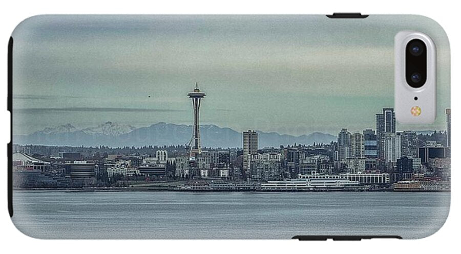 Seattle sky line  - Phone Case