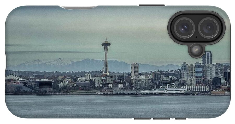 Seattle sky line  - Phone Case