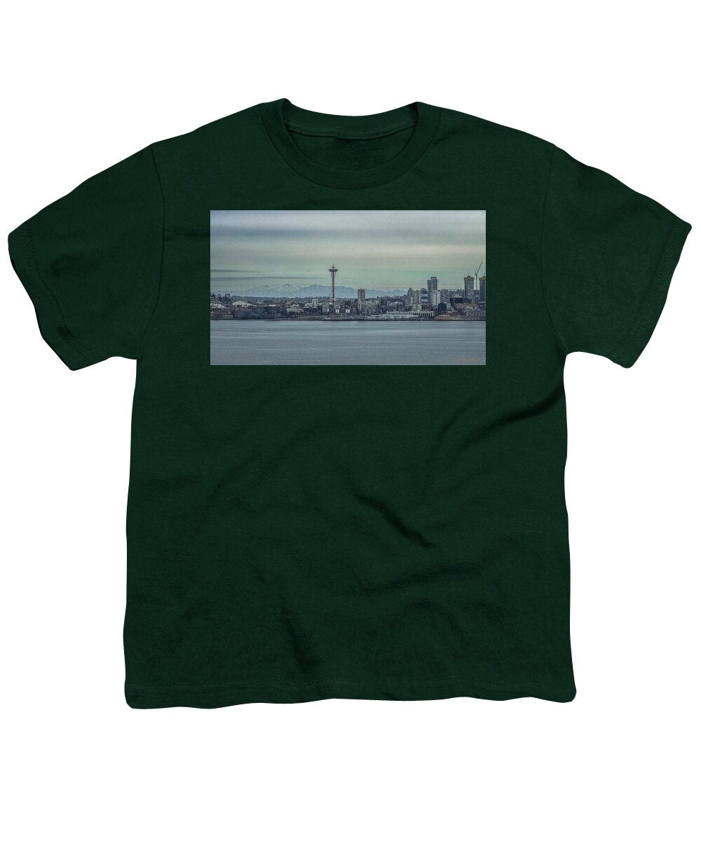 Seattle sky line  - Youth T-Shirt