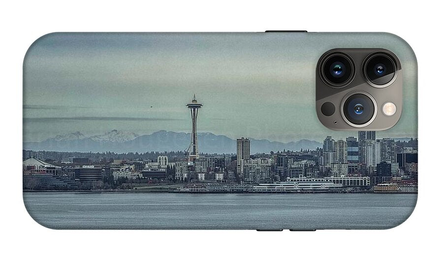 Seattle sky line  - Phone Case