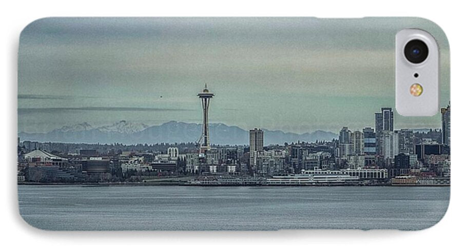Seattle sky line  - Phone Case