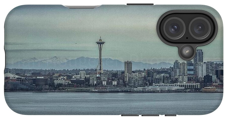 Seattle sky line  - Phone Case