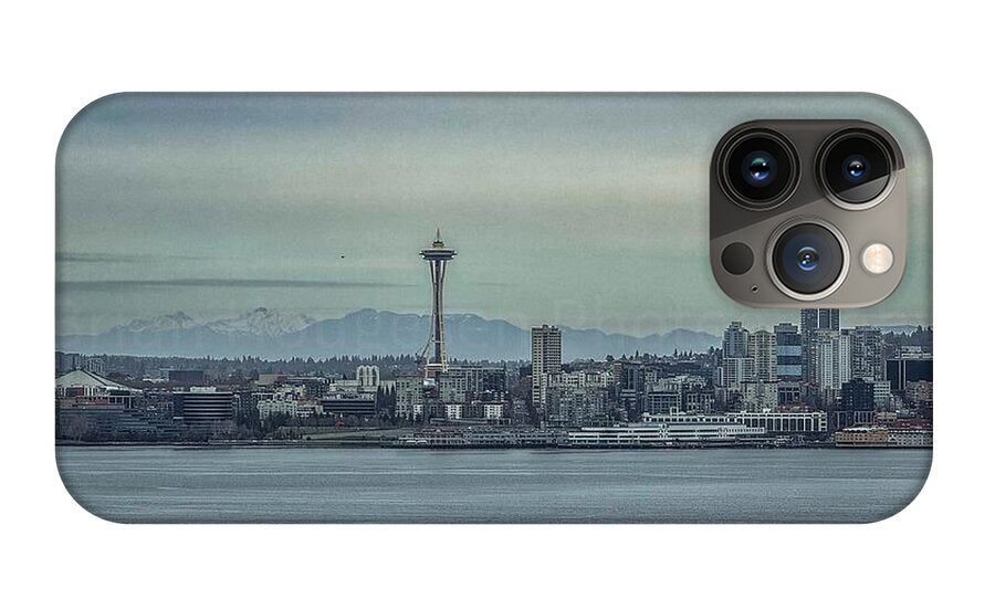 Seattle sky line  - Phone Case