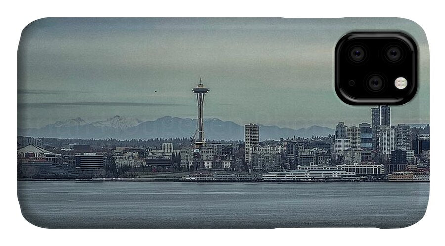 Seattle sky line  - Phone Case