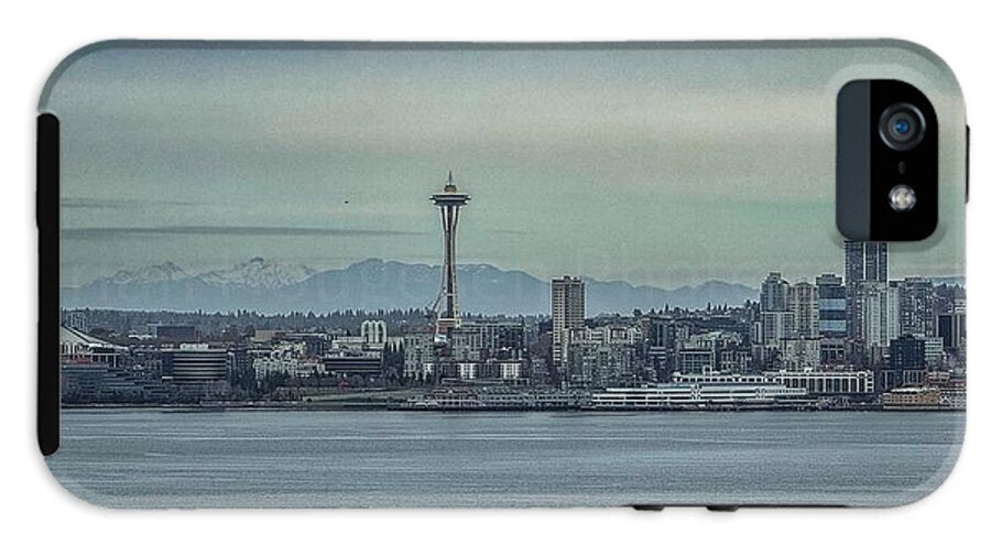 Seattle sky line  - Phone Case