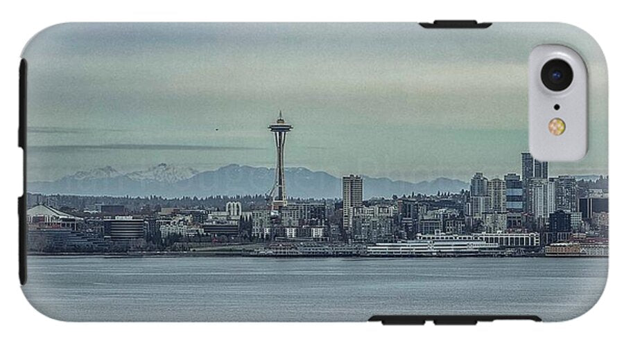 Seattle sky line  - Phone Case