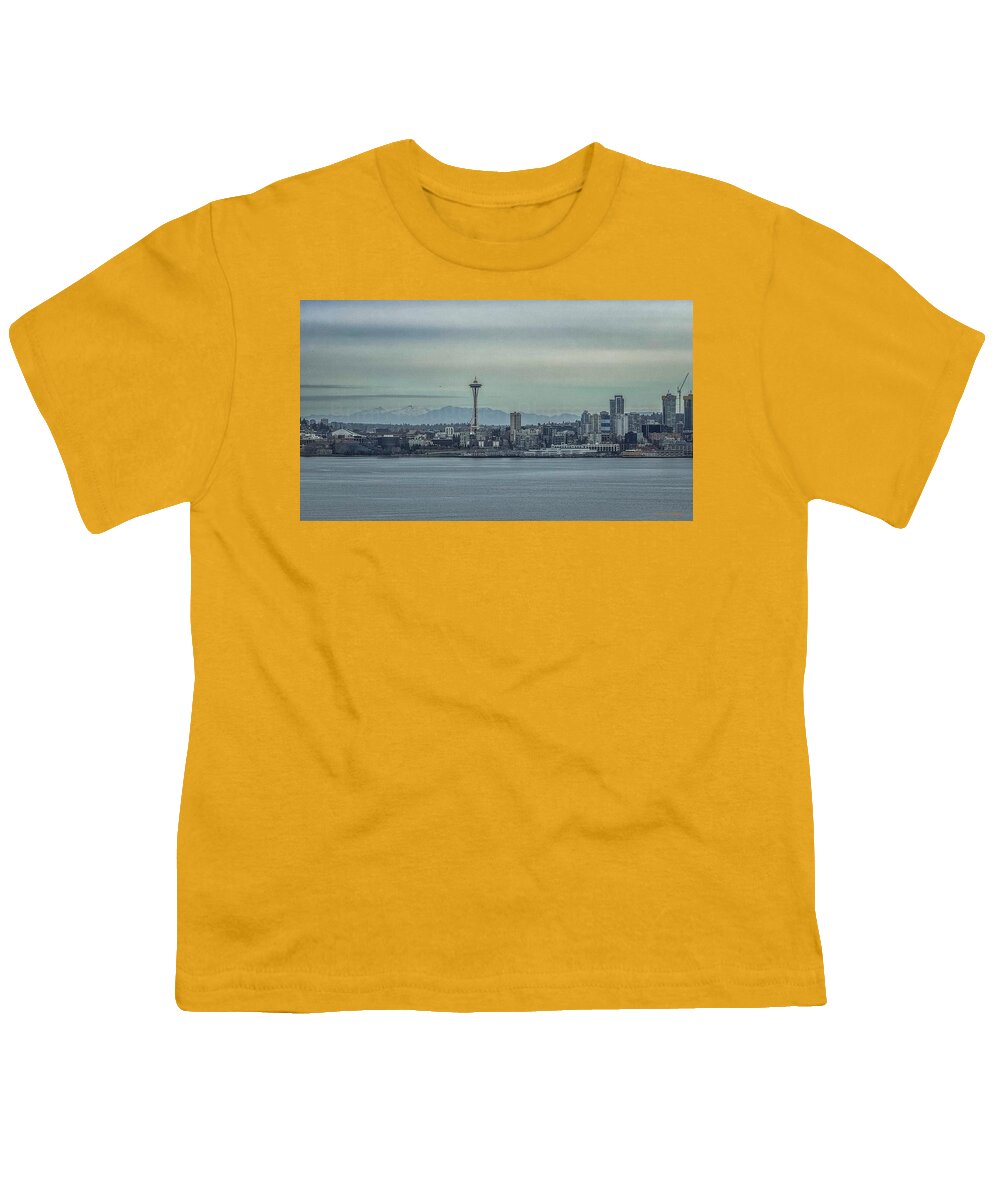 Seattle sky line  - Youth T-Shirt