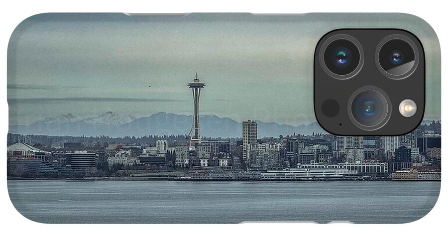 Seattle sky line  - Phone Case