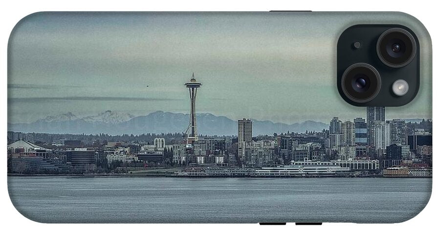 Seattle sky line  - Phone Case