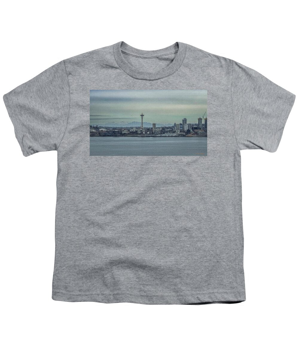 Seattle sky line  - Youth T-Shirt