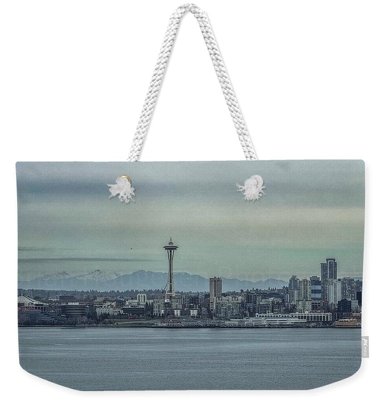Seattle sky line  - Weekender Tote Bag