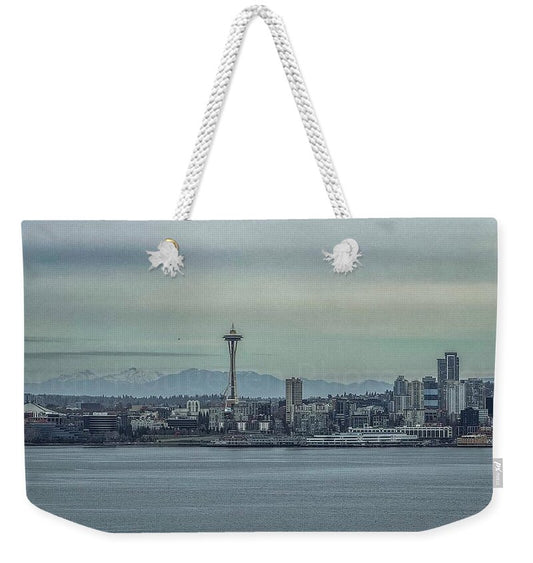 Seattle sky line  - Weekender Tote Bag