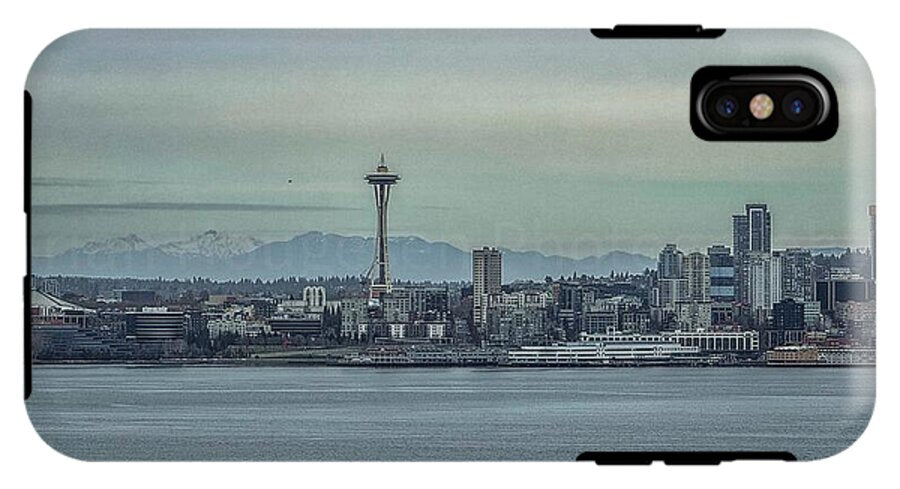 Seattle sky line  - Phone Case