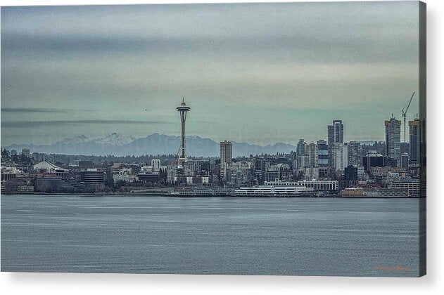 Seattle sky line  - Acrylic Print