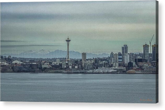 Seattle sky line  - Acrylic Print
