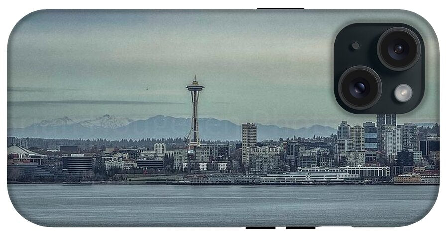 Seattle sky line  - Phone Case