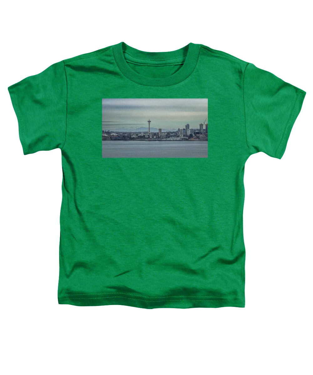 Seattle sky line  - Toddler T-Shirt
