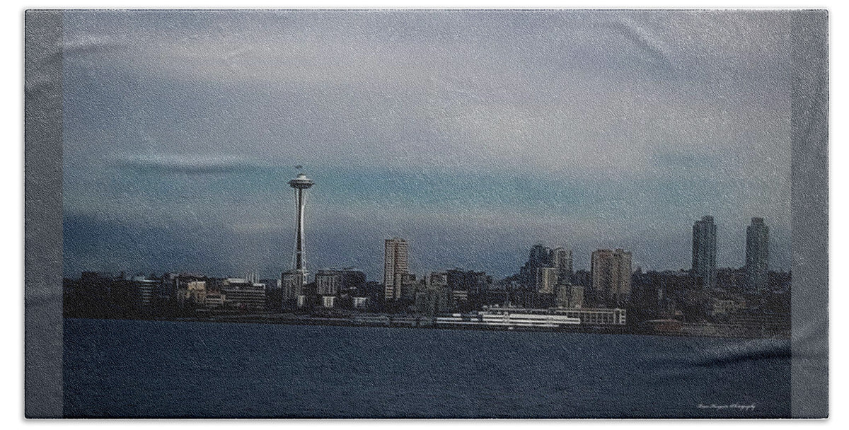 Seattle Skyline  - Beach Towel