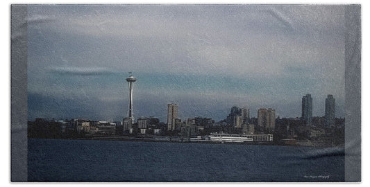 Seattle Skyline  - Beach Towel