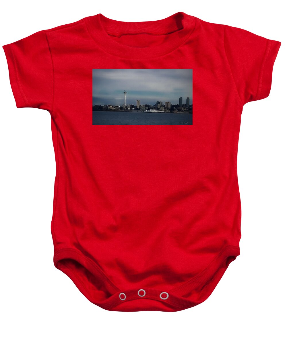 Seattle Skyline  - Baby Onesie
