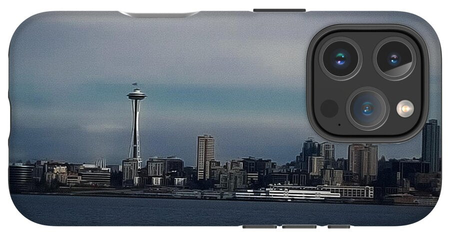 Seattle Skyline  - Phone Case