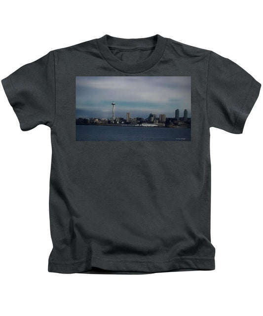 Seattle Skyline  - Kids T-Shirt