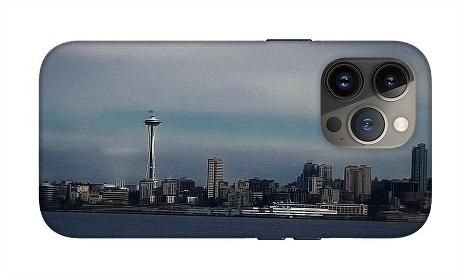 Seattle Skyline  - Phone Case