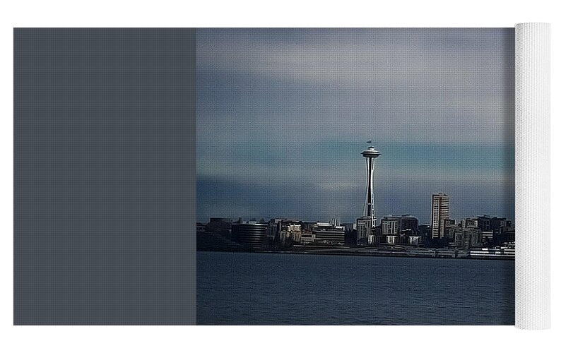 Seattle Skyline  - Yoga Mat