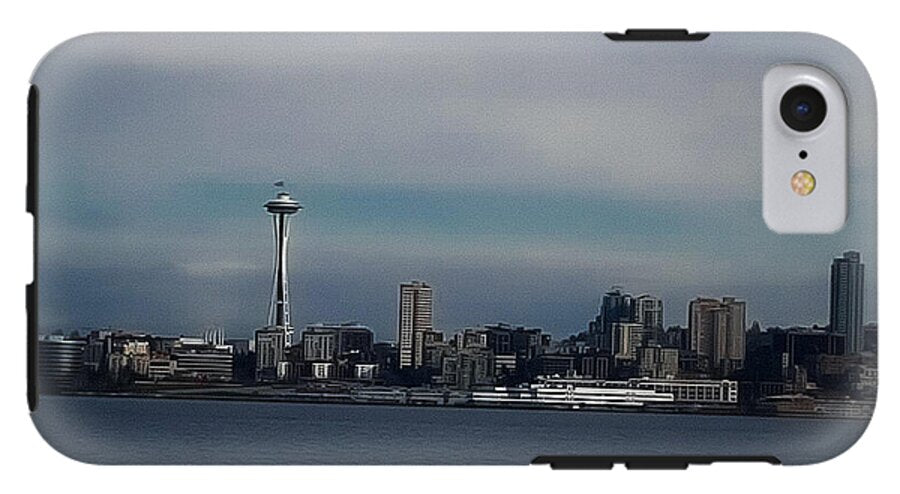 Seattle Skyline  - Phone Case