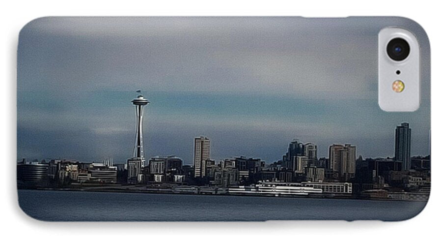 Seattle Skyline  - Phone Case