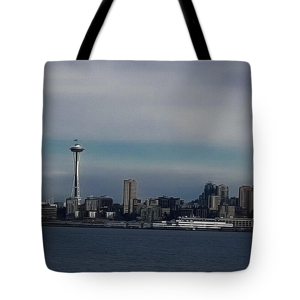 Seattle Skyline  - Tote Bag
