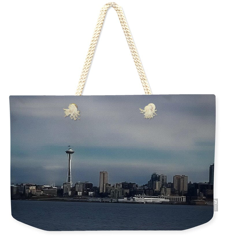 Seattle Skyline  - Weekender Tote Bag