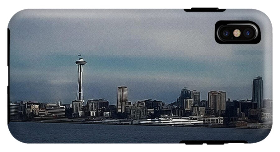 Seattle Skyline  - Phone Case