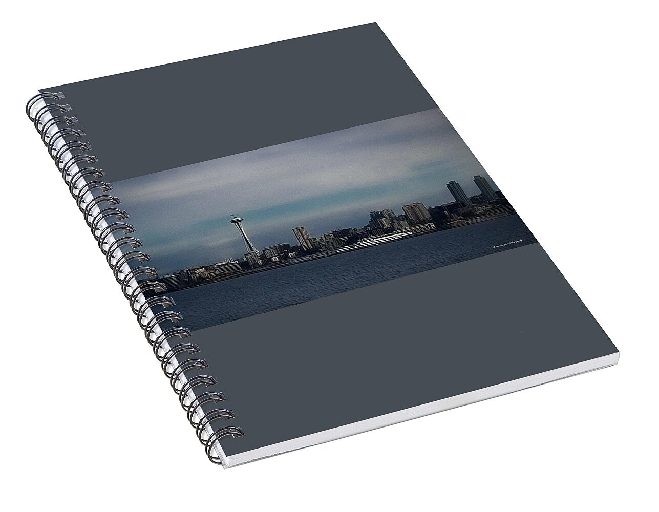 Seattle Skyline  - Spiral Notebook