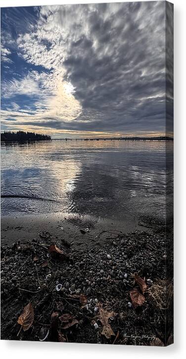Sun clouds  - Canvas Print