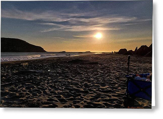 Sunset  6 - Greeting Card