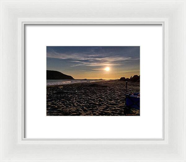 Sunset  6 - Framed Print