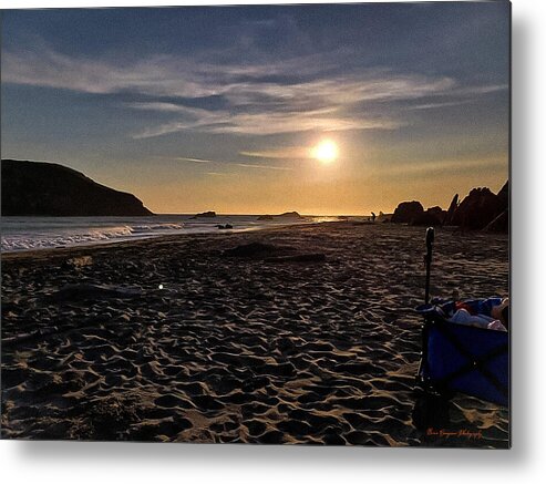Sunset  6 - Metal Print