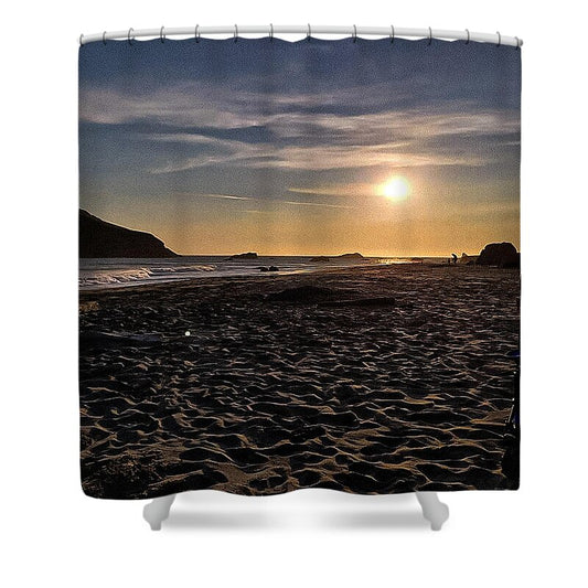 Sunset  6 - Shower Curtain
