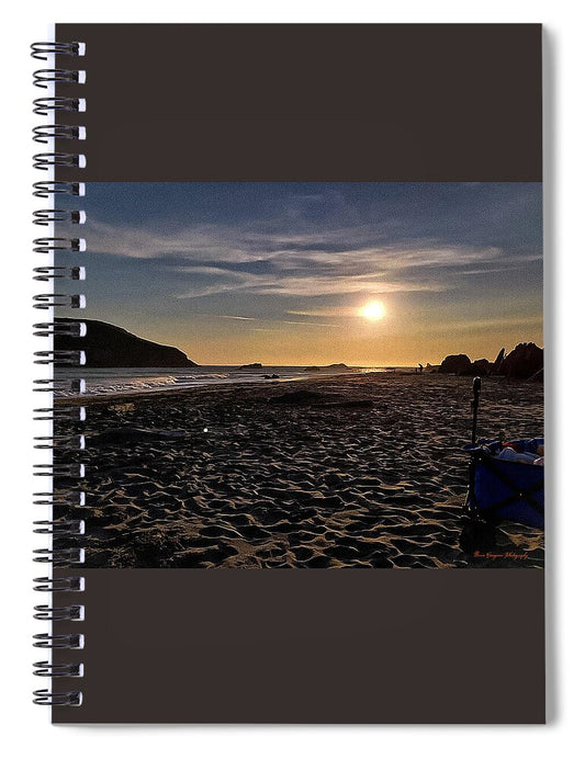 Sunset  6 - Spiral Notebook