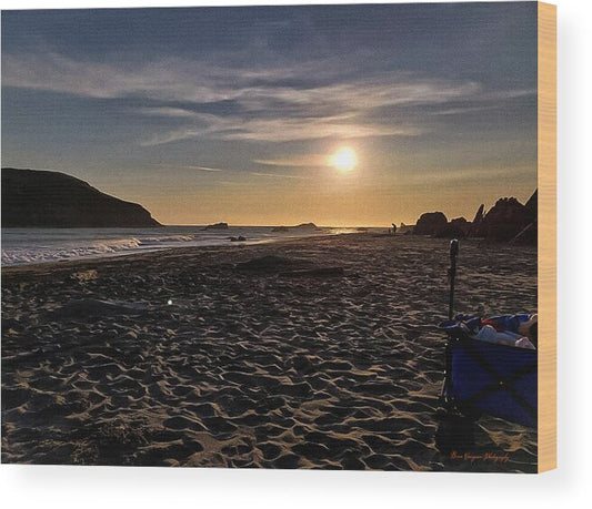 Sunset  6 - Wood Print