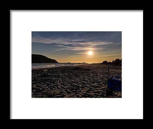 Sunset  6 - Framed Print