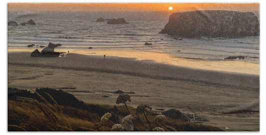 Sunset 4 - Beach Towel