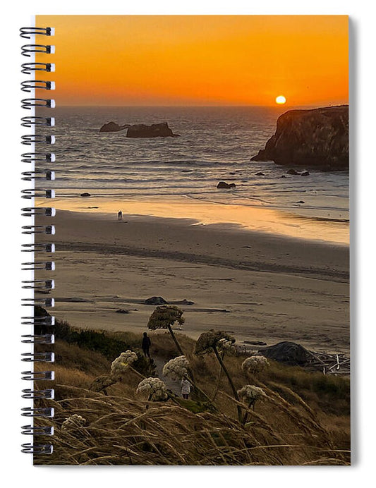Sunset 4 - Spiral Notebook